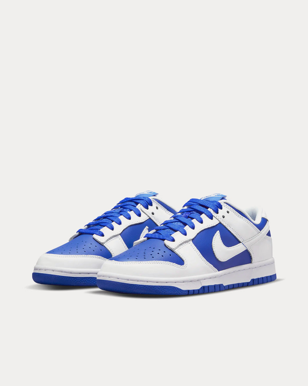 Nike Dunk Low Retro Racer Blue / White / Racer Blue Low Top Sneakers - 3