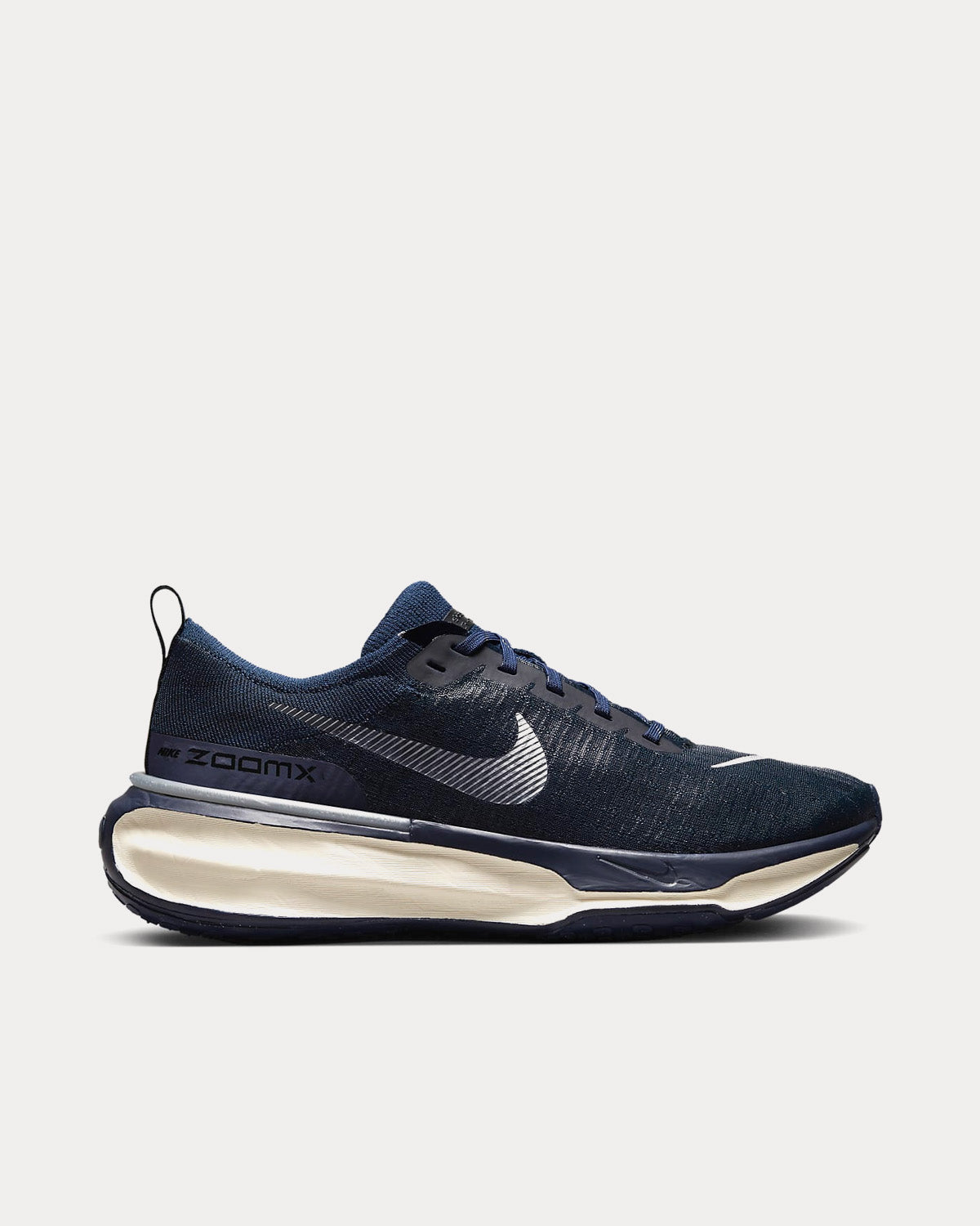 Nike Invincible 3 College Navy Midnight Navy Black Metallic Silver Running Shoes Sneak in Peace