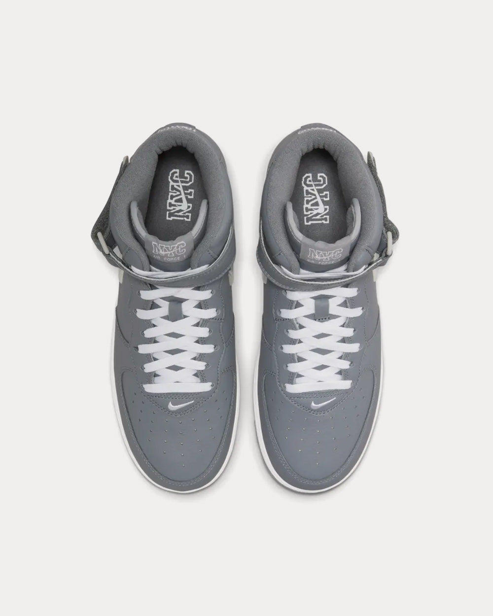 Air force 1 mid wolf grey white online