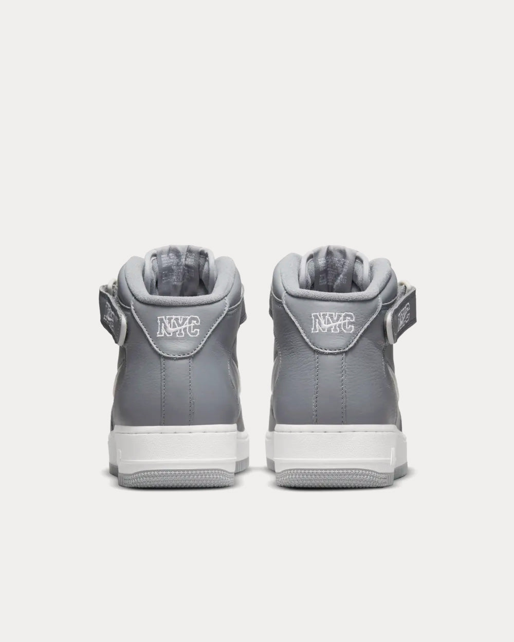 Nike Air Force 1 Mid Jewel NYC Cool Grey Mid Top Sneakers - Sneak in Peace