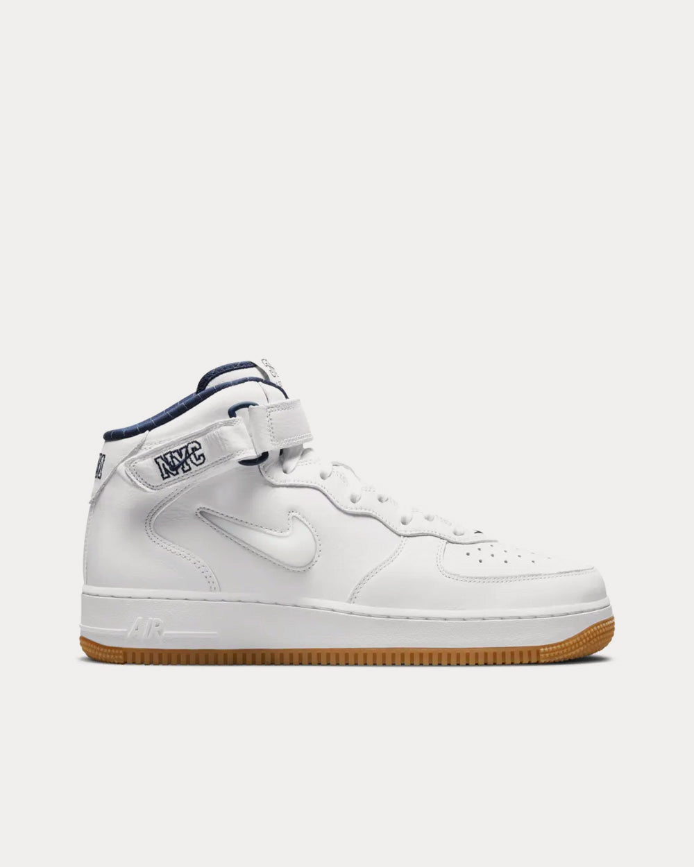 Nike Air Force 1 Mid Jewel NYC Midnight Navy Mid Top Sneakers - 1