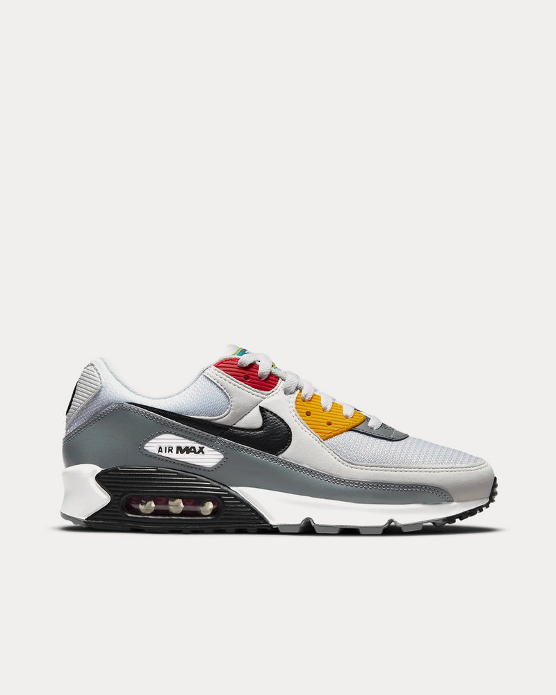 Nike Air Max 90 Premium White / Photon Dust / Smoke Grey / Black Low Top Sneakers - 1