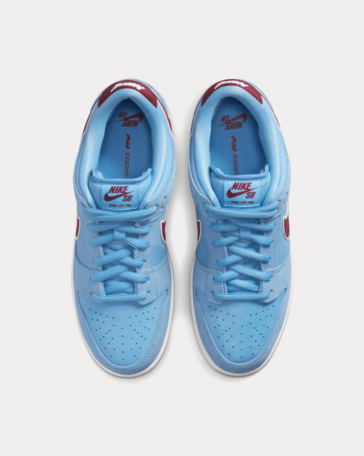 Nike SB Dunk Low 'Valour Blue and Team Maroon' Low Top Sneakers - Sneak in  Peace