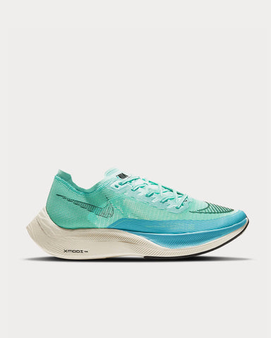 Nike ZoomX Vaporfly Next% 2 Aurora Green, Chlorine Blue, Pale Ivory, Black Running Shoes