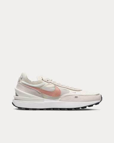 Nike Waffle One Sail / White / Black / Rose Whisper Low Top Sneakers