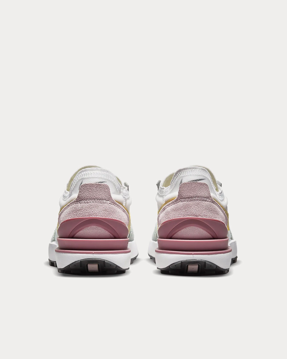 Nike Waffle One White / Regal Pink / Light Mulberry / Lemon Drop Low Top Sneakers - 4