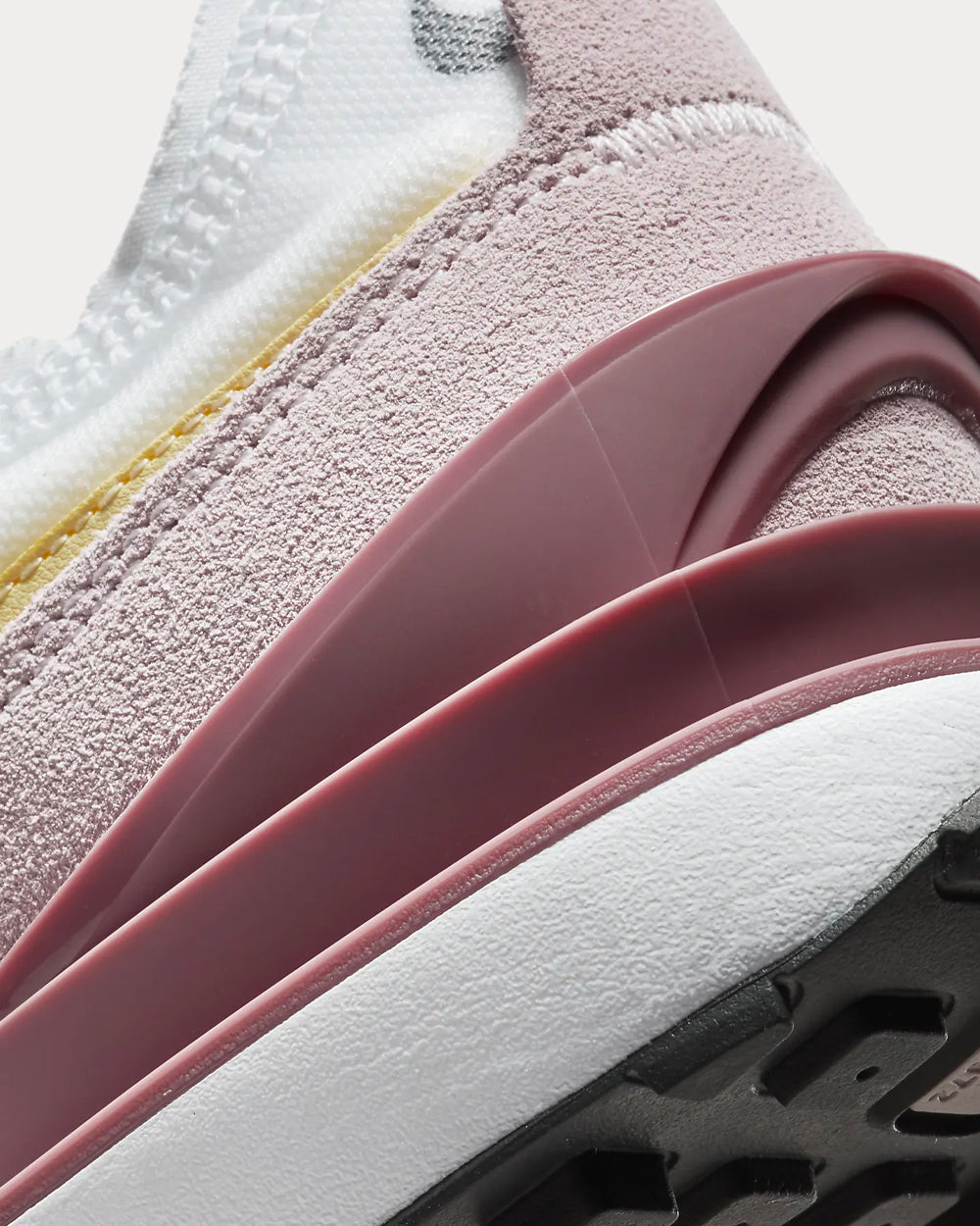 Nike Waffle One White / Regal Pink / Light Mulberry / Lemon Drop Low Top Sneakers - 6