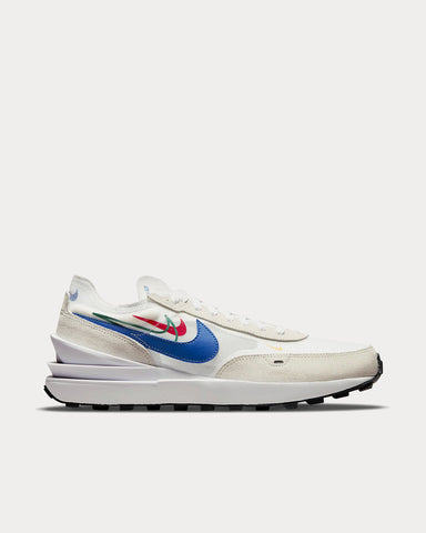 Nike Waffle One White / Sail / University Red / Game Royal Low Top Sneakers