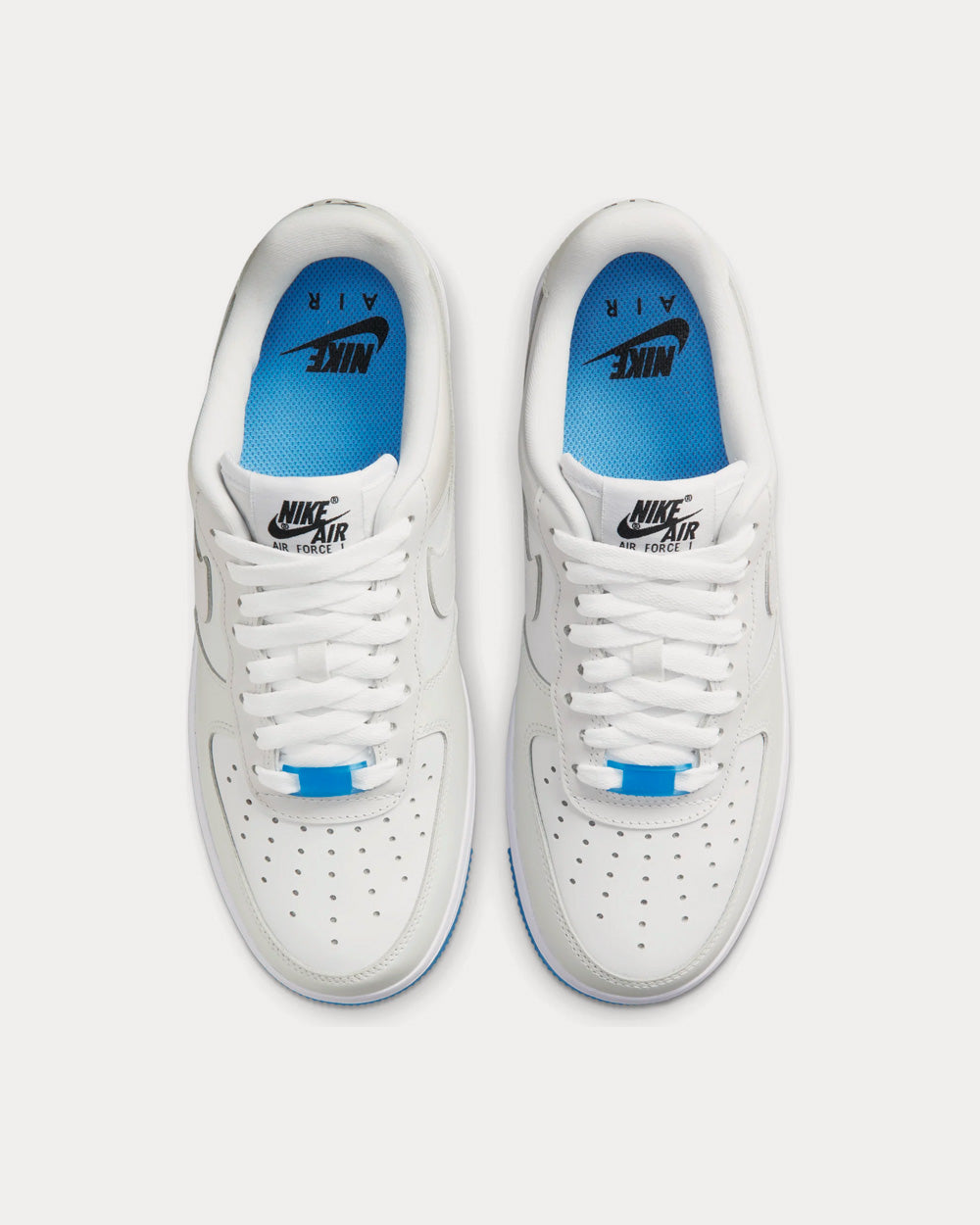 Nike Air Force 1 '07 LX White / University Blue / Black / White Low Top Sneakers - 2