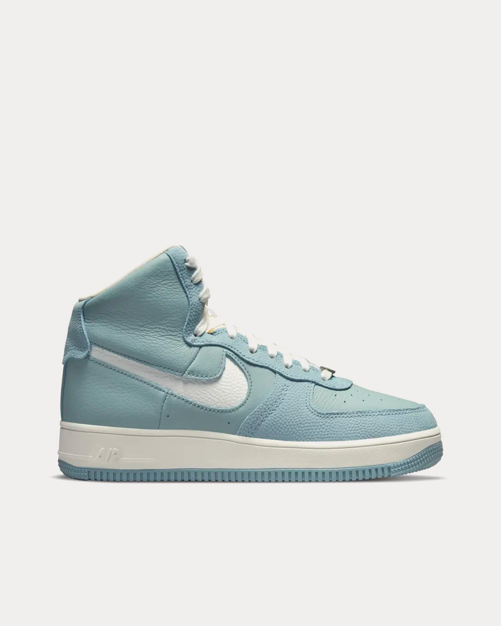 Nike Air Force 1 Sculpt Worn Blue High Top Sneakers - 1