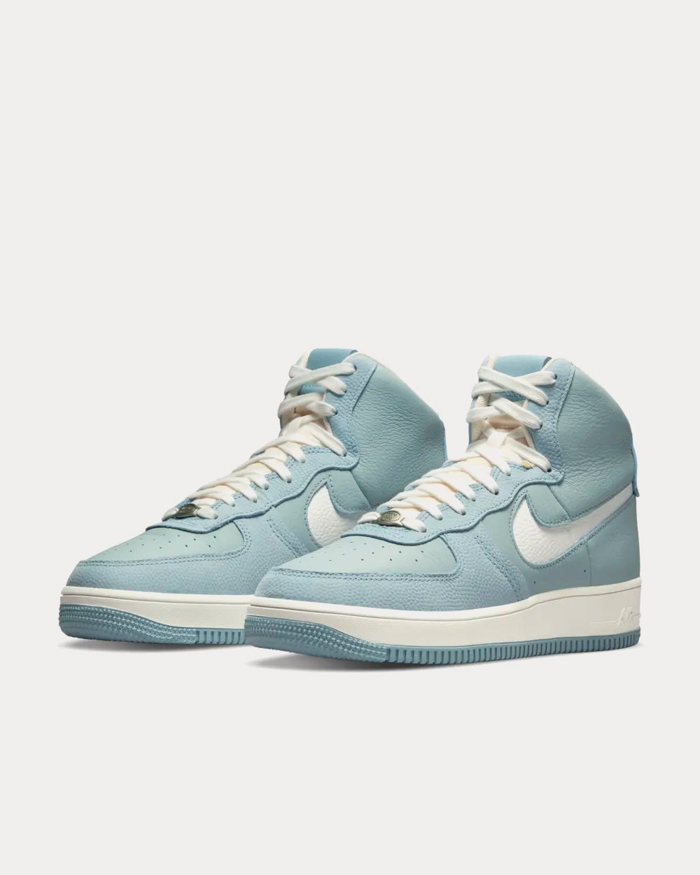 Nike Air Force 1 Sculpt Worn Blue High Top Sneakers - 3