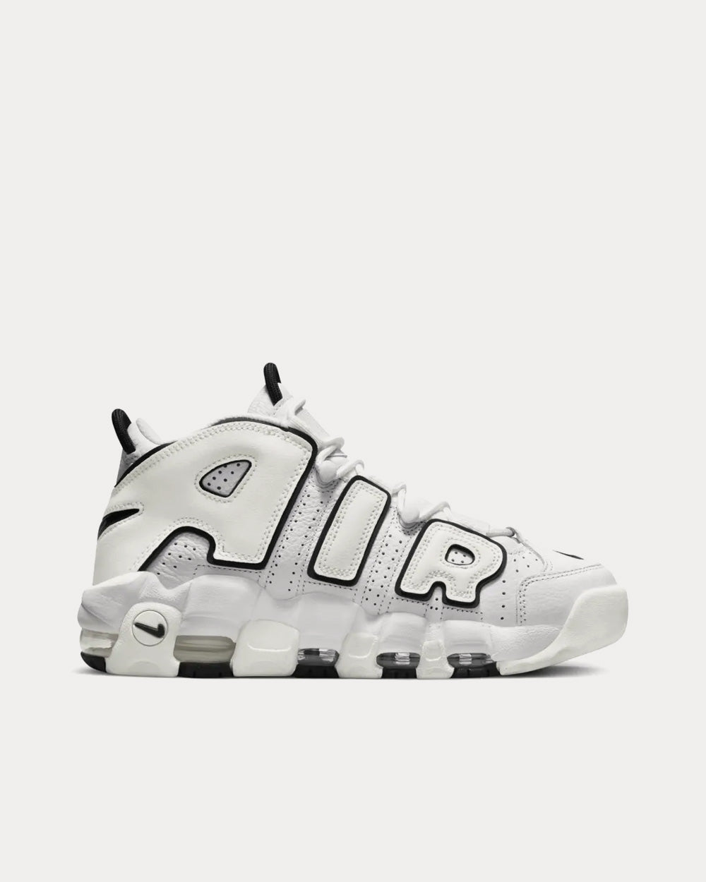 Nike Air More Uptempo Summit White High Top Sneakers - 1