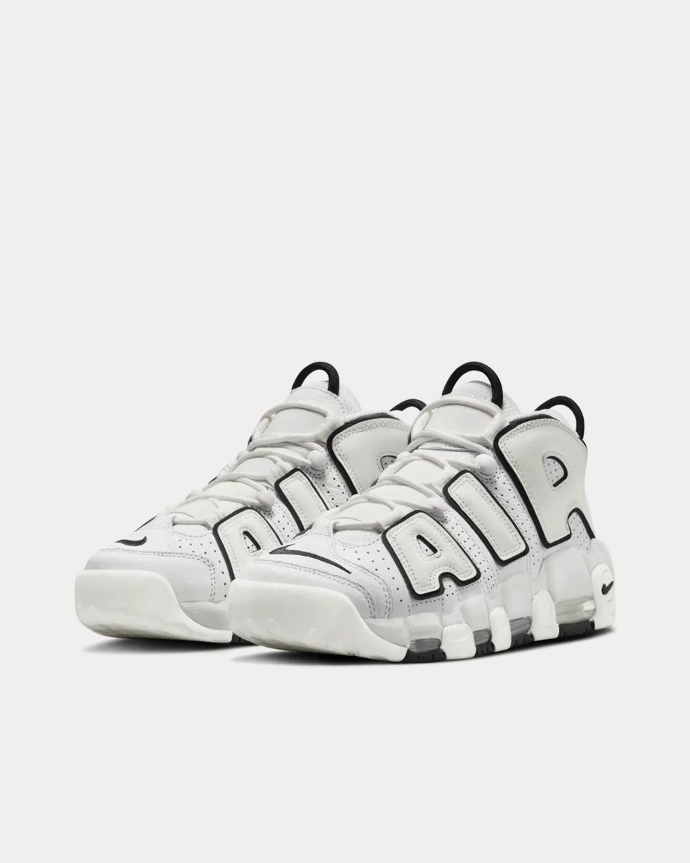 Nike Air More Uptempo Summit White High Top Sneakers - 3