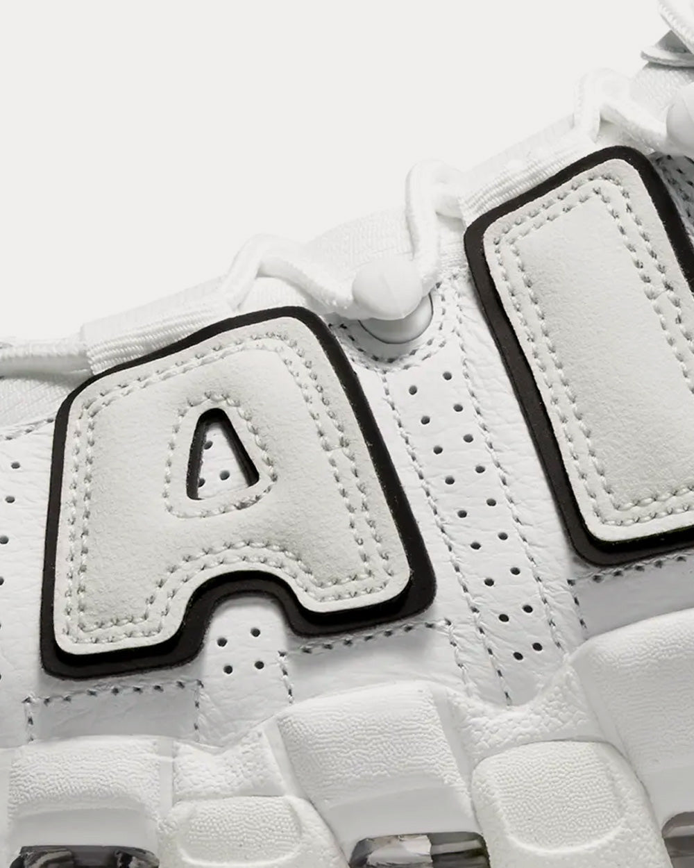 Nike Air More Uptempo Summit White High Top Sneakers - 6