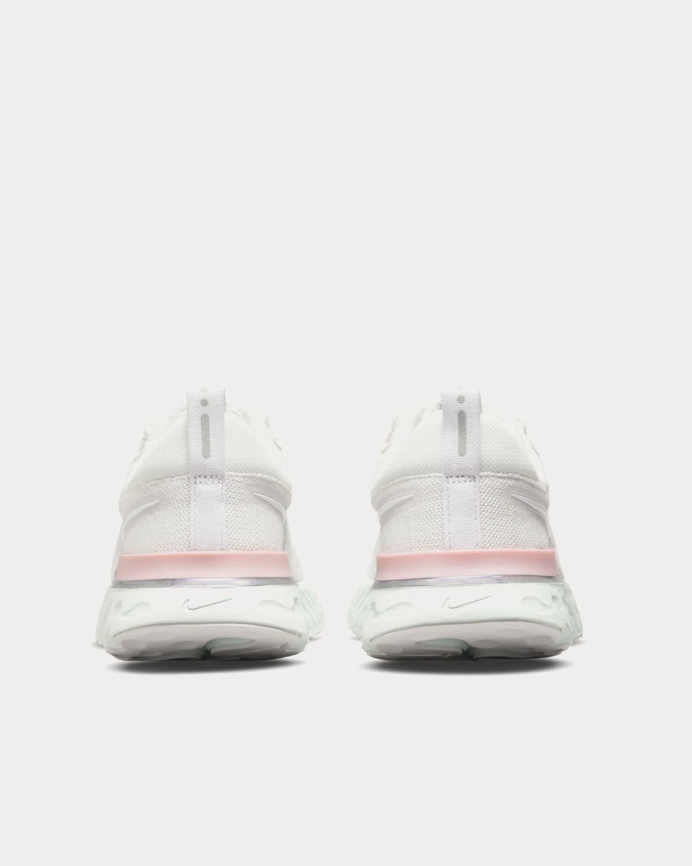 Nike React Infinity Run Flyknit 2 Platinum Tint Barely Green Metallic Silver White Running Shoes Sneak in Peace