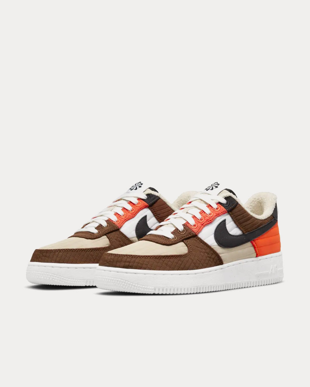 Nike Air Force 1 Pecan Quilt Low Top Sneakers - 3