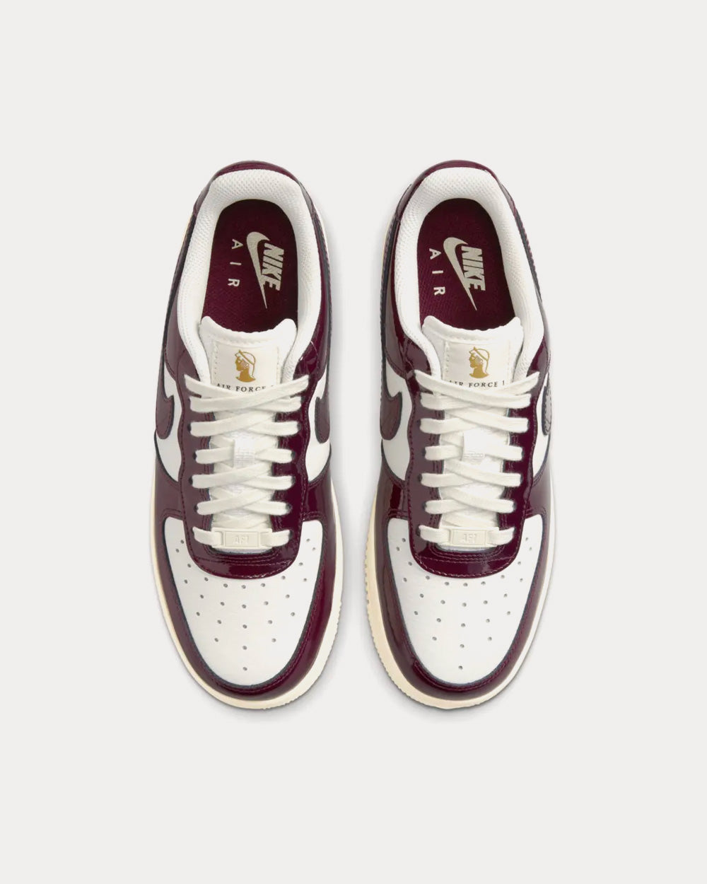 Nike Air Force 1 Dark Beetroot Low Top Sneakers - 2