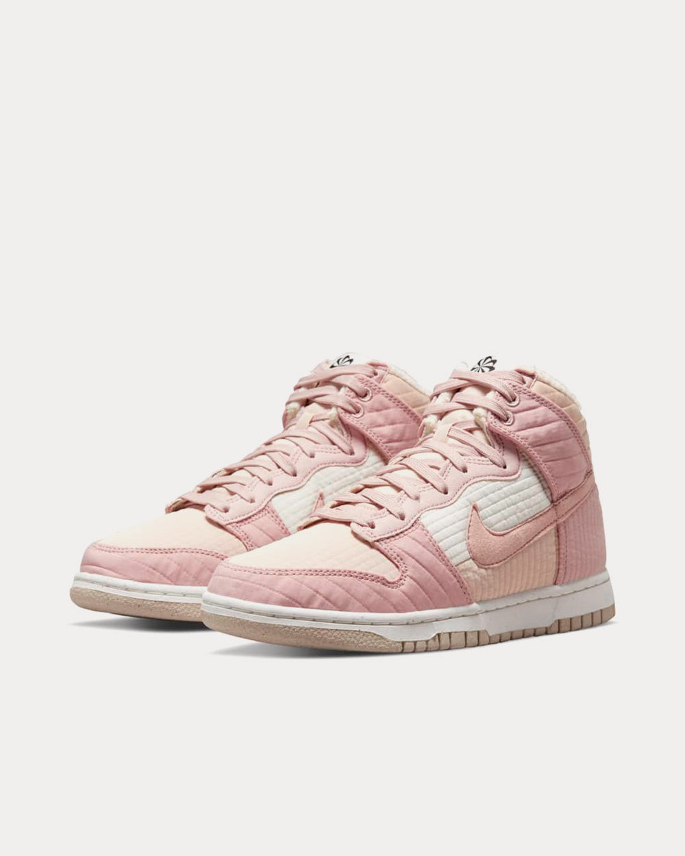 Nike Dunk High Next Nature Pink Oxford High Top Sneakers - 3