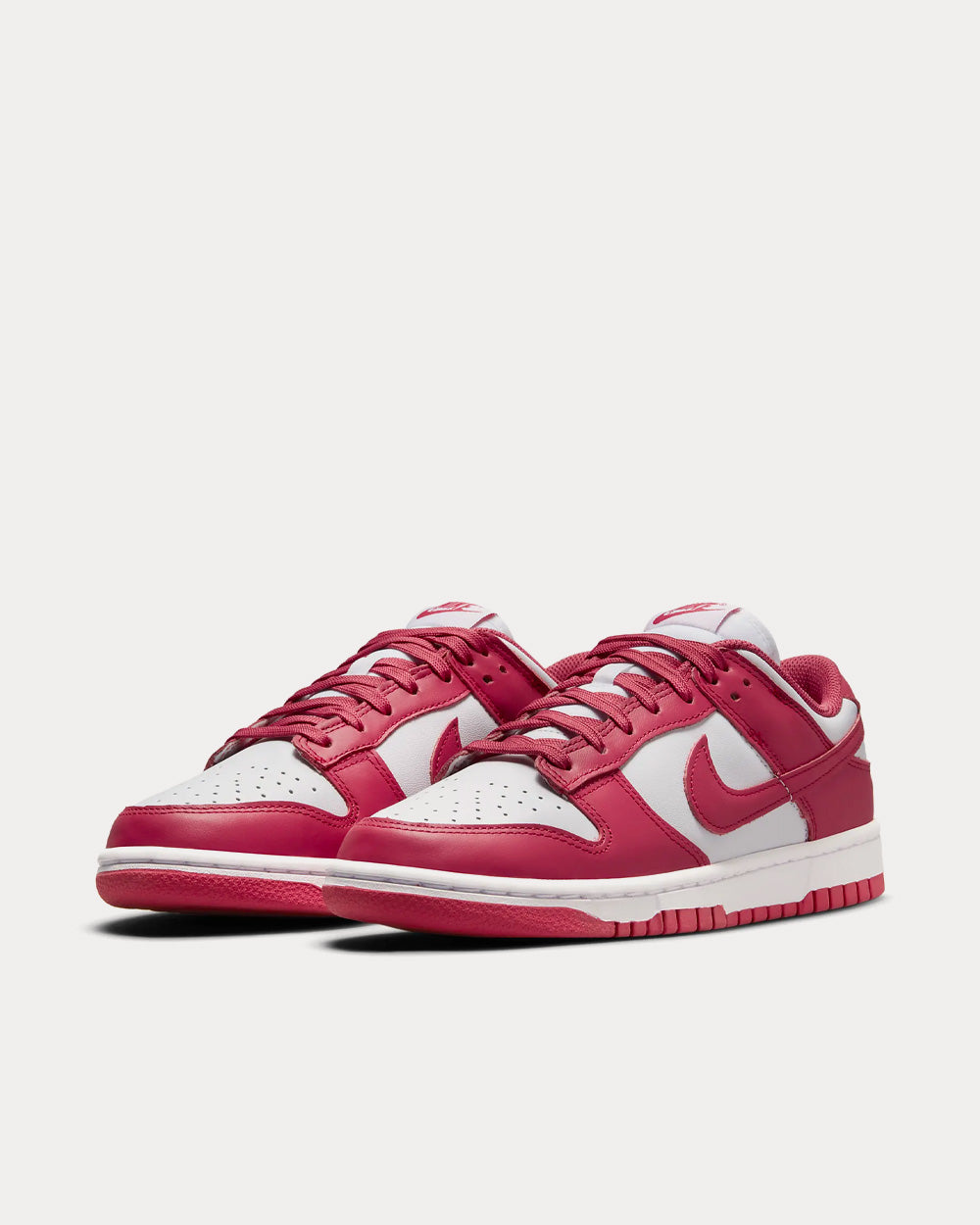 Nike Dunk Low White / Gypsy Rose Low Top Sneakers - 3