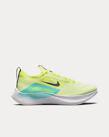 Nike Zoom Fly 4 Barely Volt / Dynamic Turquoise / Volt / Black Running Shoes