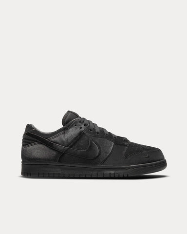 Nike x Comme des Garçons Dunk Low Velvet Black Low Top Sneakers