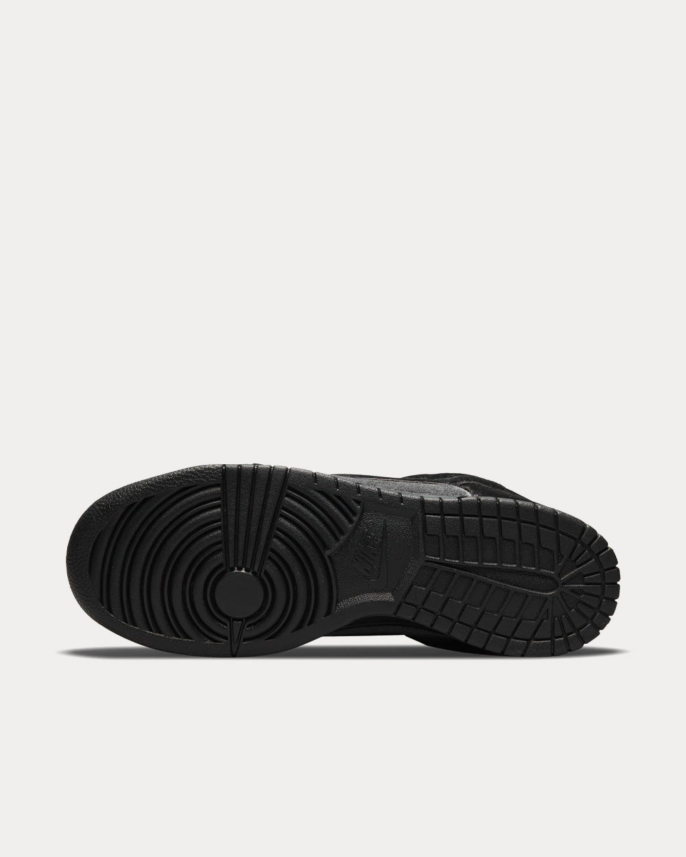 Nike x Comme des Garçons Dunk Low Velvet Black Low Top Sneakers - 5