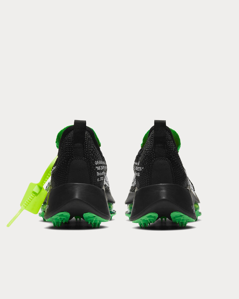 Nike x Off-White Air Zoom Tempo NEXT% Black / Scream Green Low Top Sneakers - 4