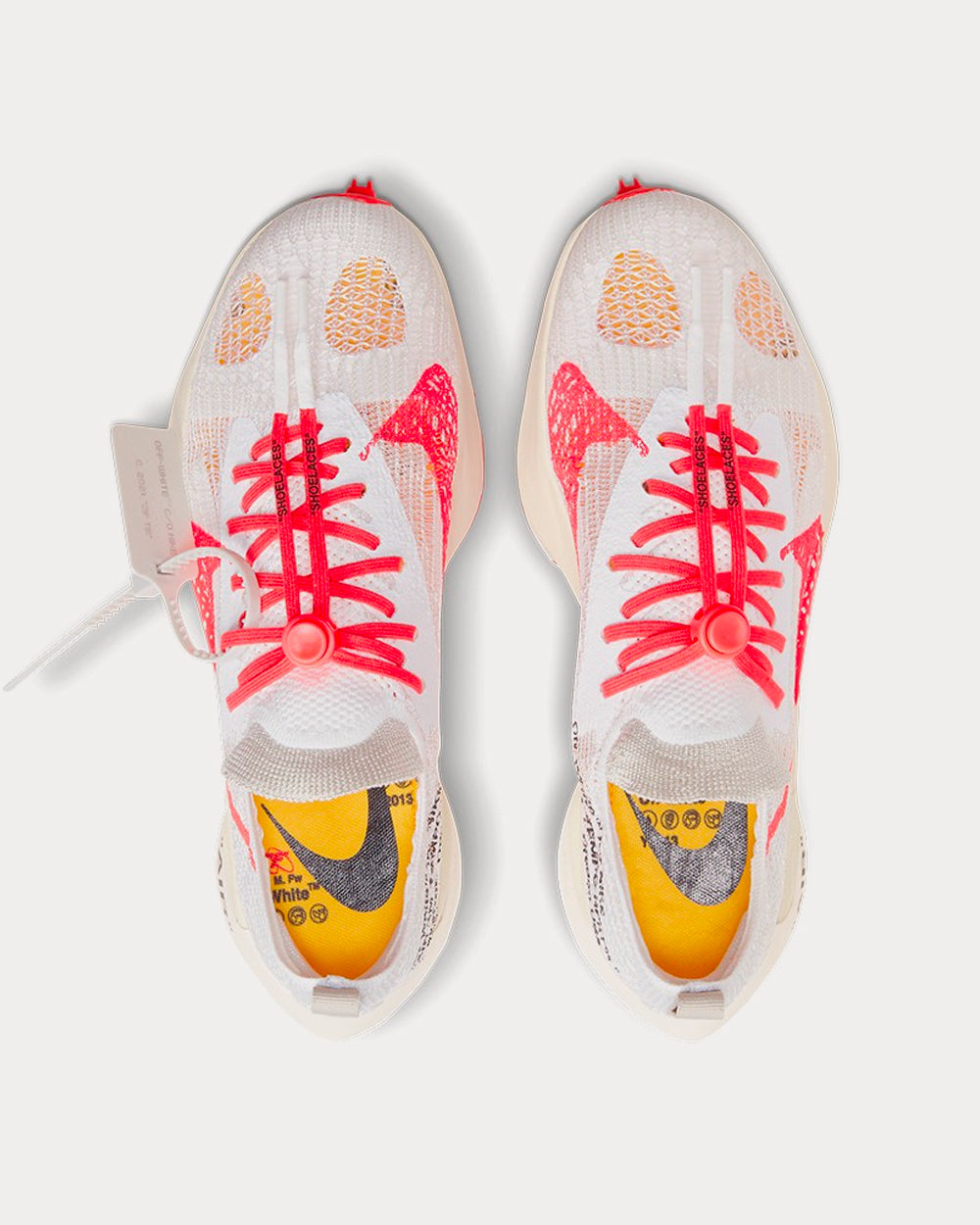 Orange off white nike on sale