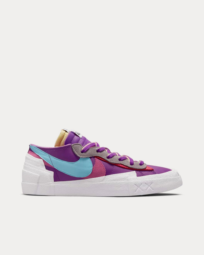 Nike x sacai x KAWS Blazer Low Purple Dusk Low Top Sneakers - 1