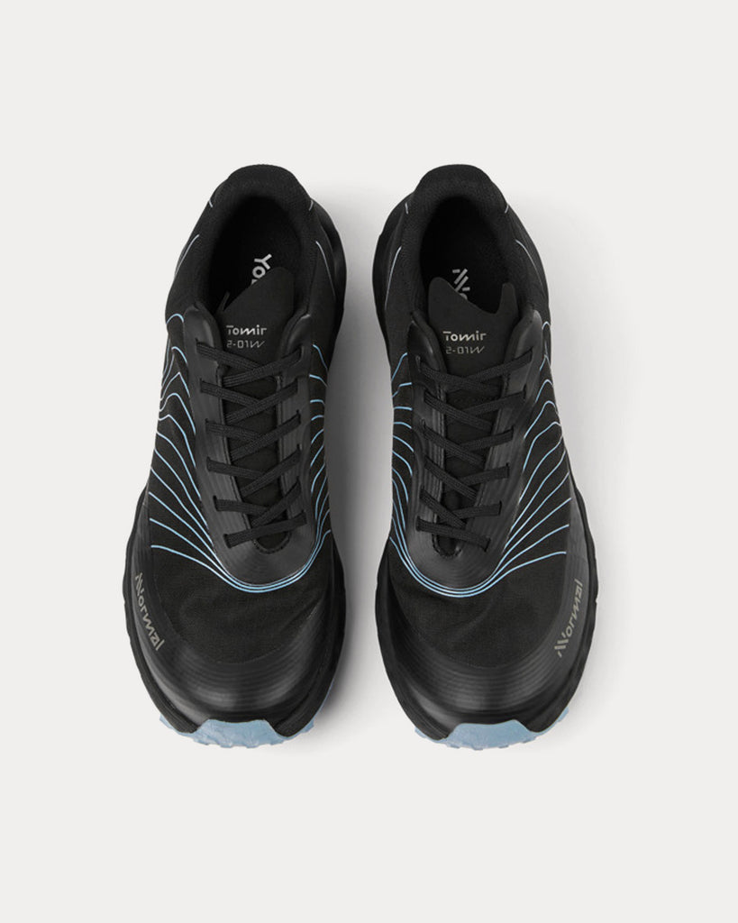 NNormal Tomir Waterproof Black Running Shoes - Sneak in Peace