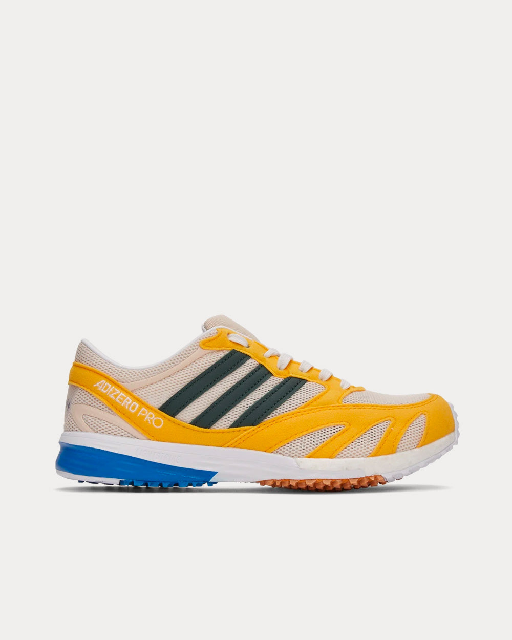 Adidas x Noah Lab Race Ecru / Solar Yellow / Green Running Shoes - 1