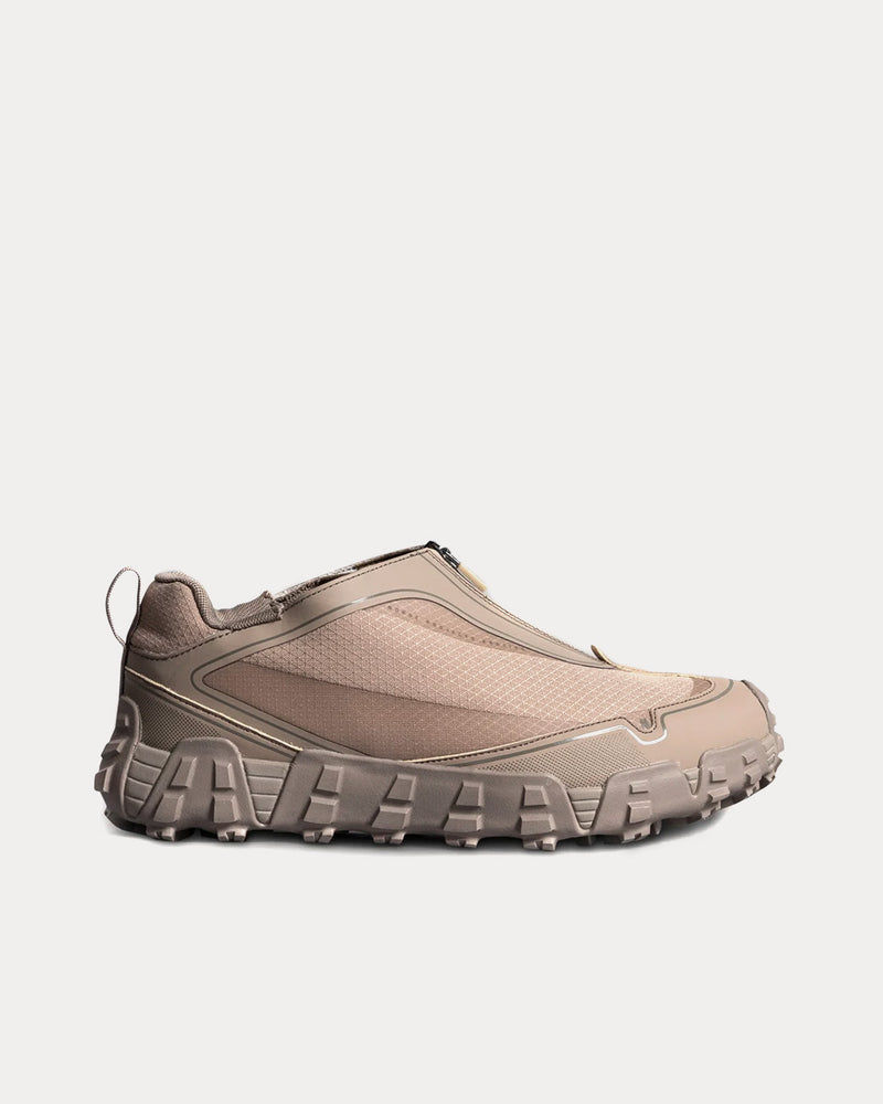 Norse Projects ARKTISK Zip Up Runner Mid Khaki Running Shoes - 1