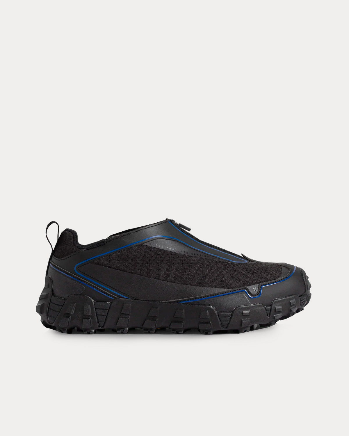 ARKTISK Zip Up Runner Black Running Shoes