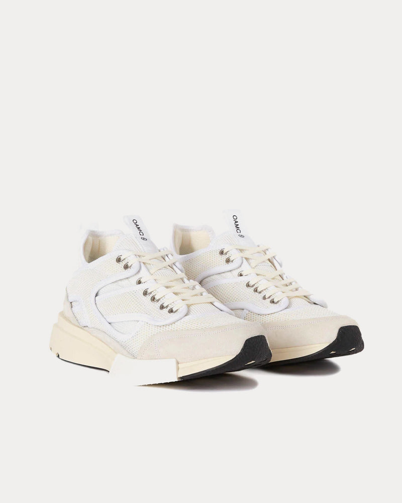 OAMC Aurora Runner White Low Top Sneakers - 3