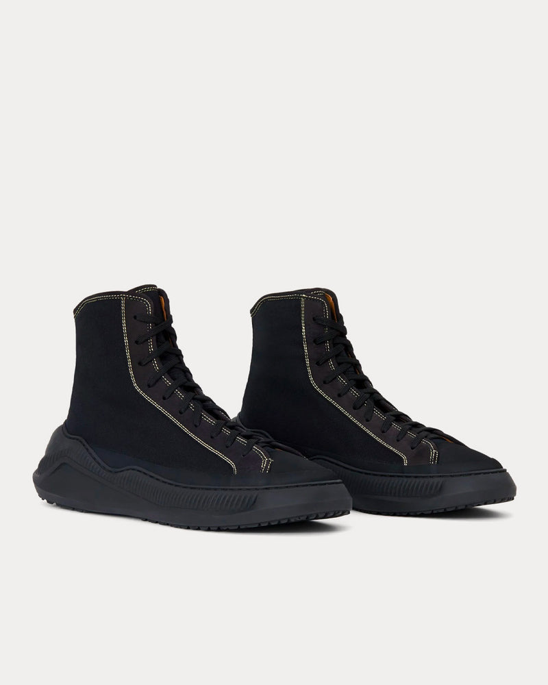 OAMC Free Solo Black High Top Sneakers - 3