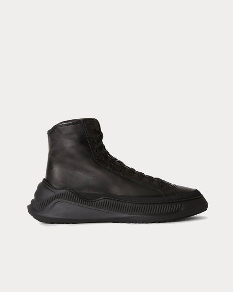 OAMC Free Solo Black High Top Sneakers - Sneak in Peace