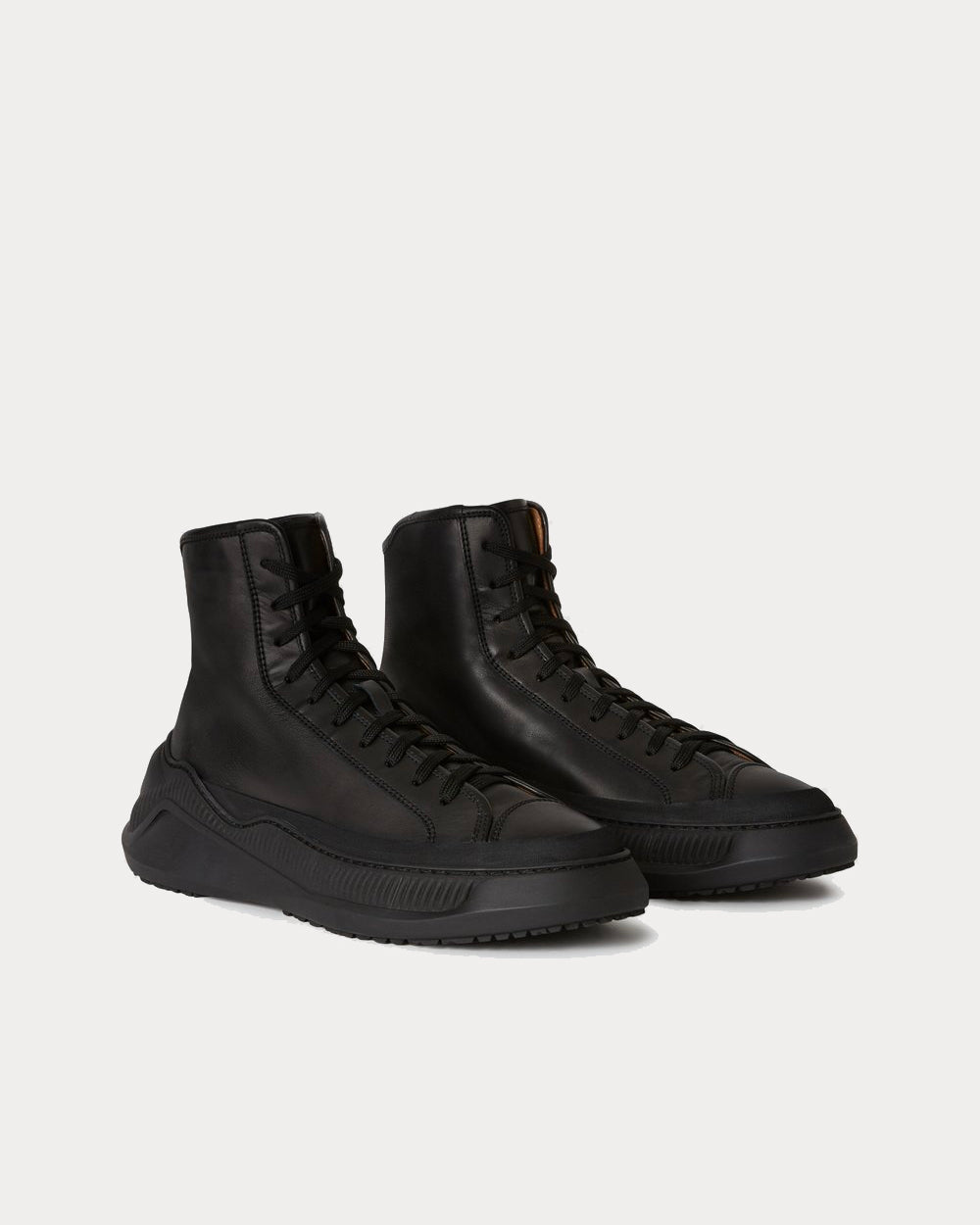 OAMC Free Solo Black High Top Sneakers - 2