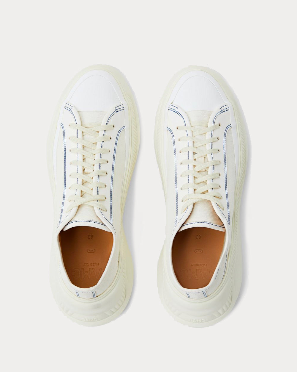 OAMC Free Solo Off White Low Top Sneakers - 4