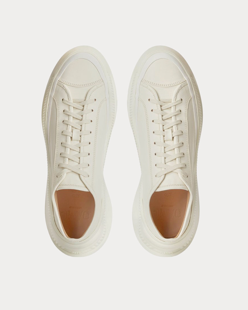 OAMC Free Solo Natural White Low Top Sneakers - Sneak in Peace