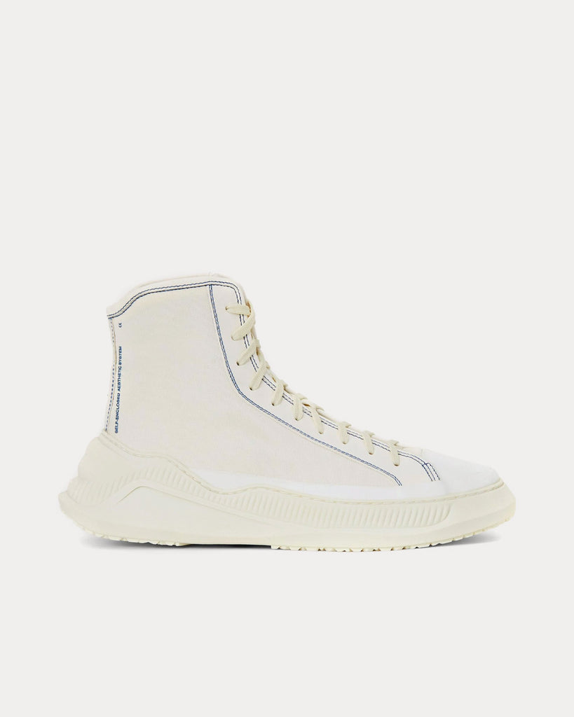 OAMC Free Solo Off-White High Top Sneakers - Sneak in Peace