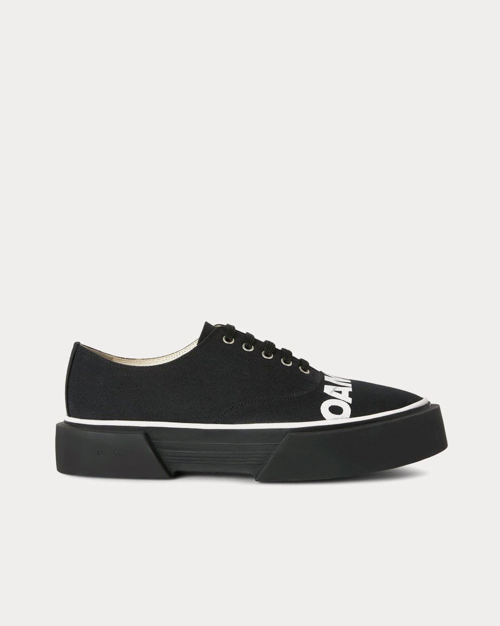 OAMC Inflate Plimsole Black Low Top Sneakers - 1