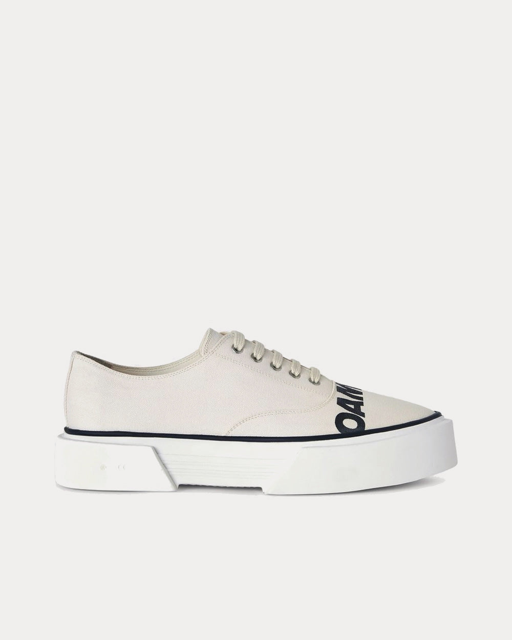 OAMC Inflate Plimsole Natural White Low Top Sneakers - Sneak in Peace