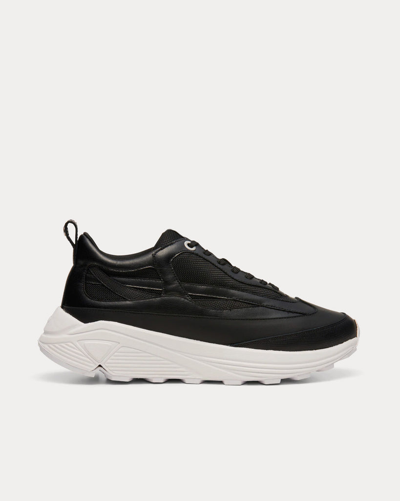 OAO The Curve 1 Black / White Low Top Sneakers - Sneak in Peace