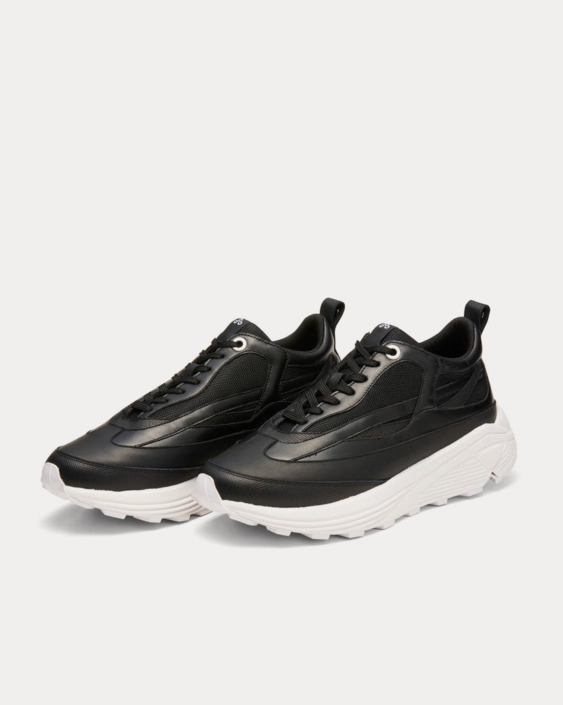 OAO The Curve 1 Black / White Low Top Sneakers - Sneak in Peace