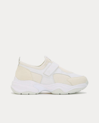 OAO Wovent White Slip On Sneakers