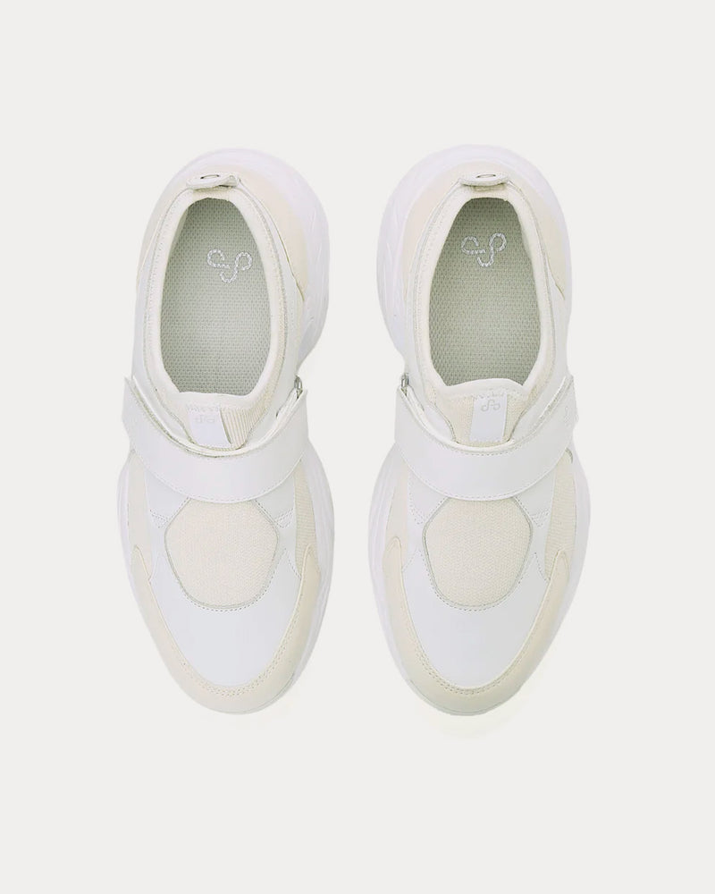 OAO Wovent White Slip On Sneakers - 2