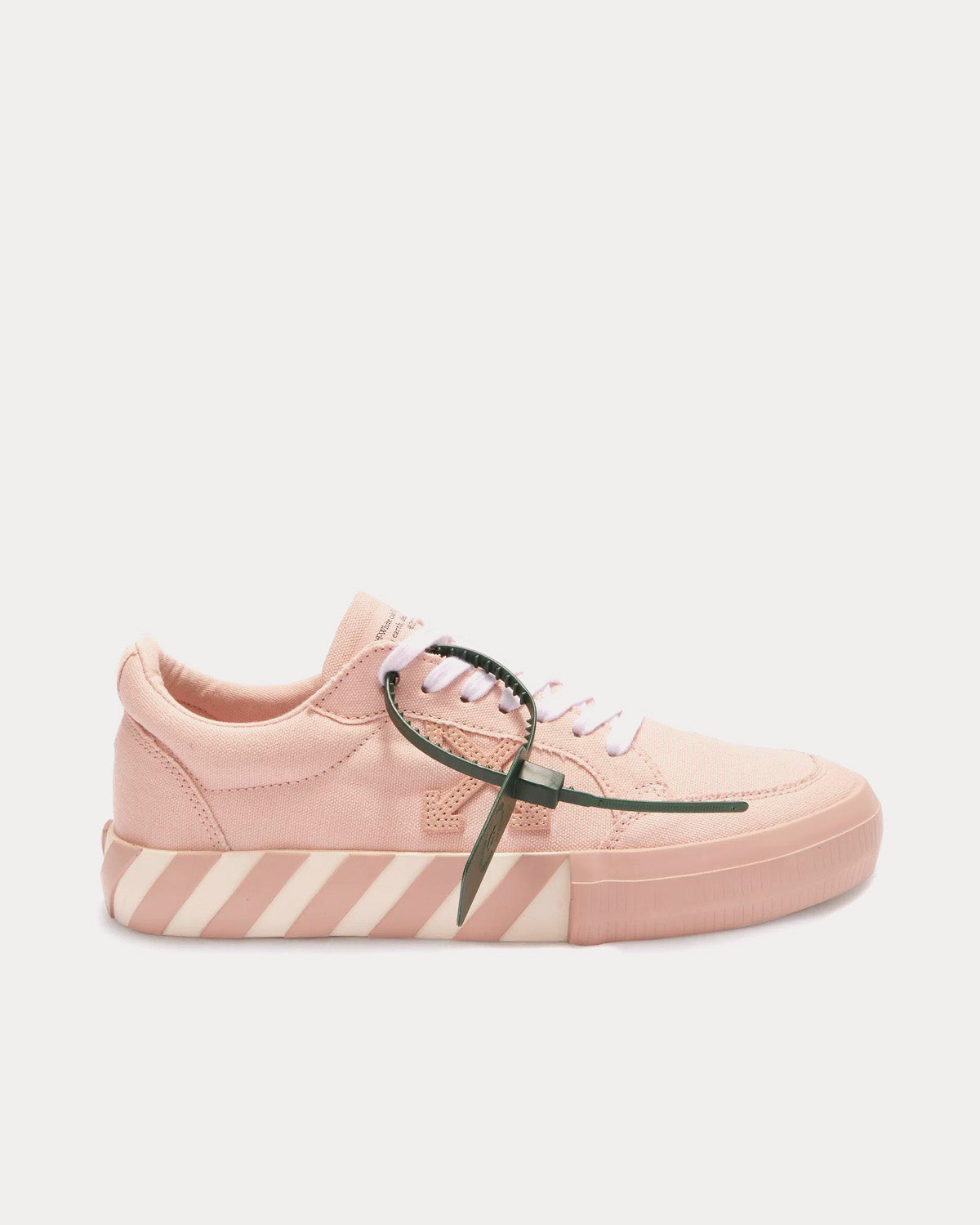 Off-White Low Vulcanized Canvas Pink / Pink Low Top Sneakers - 1