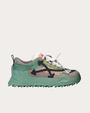 Off-White ODSY-1000 Green / Taupe Low Top Sneakers