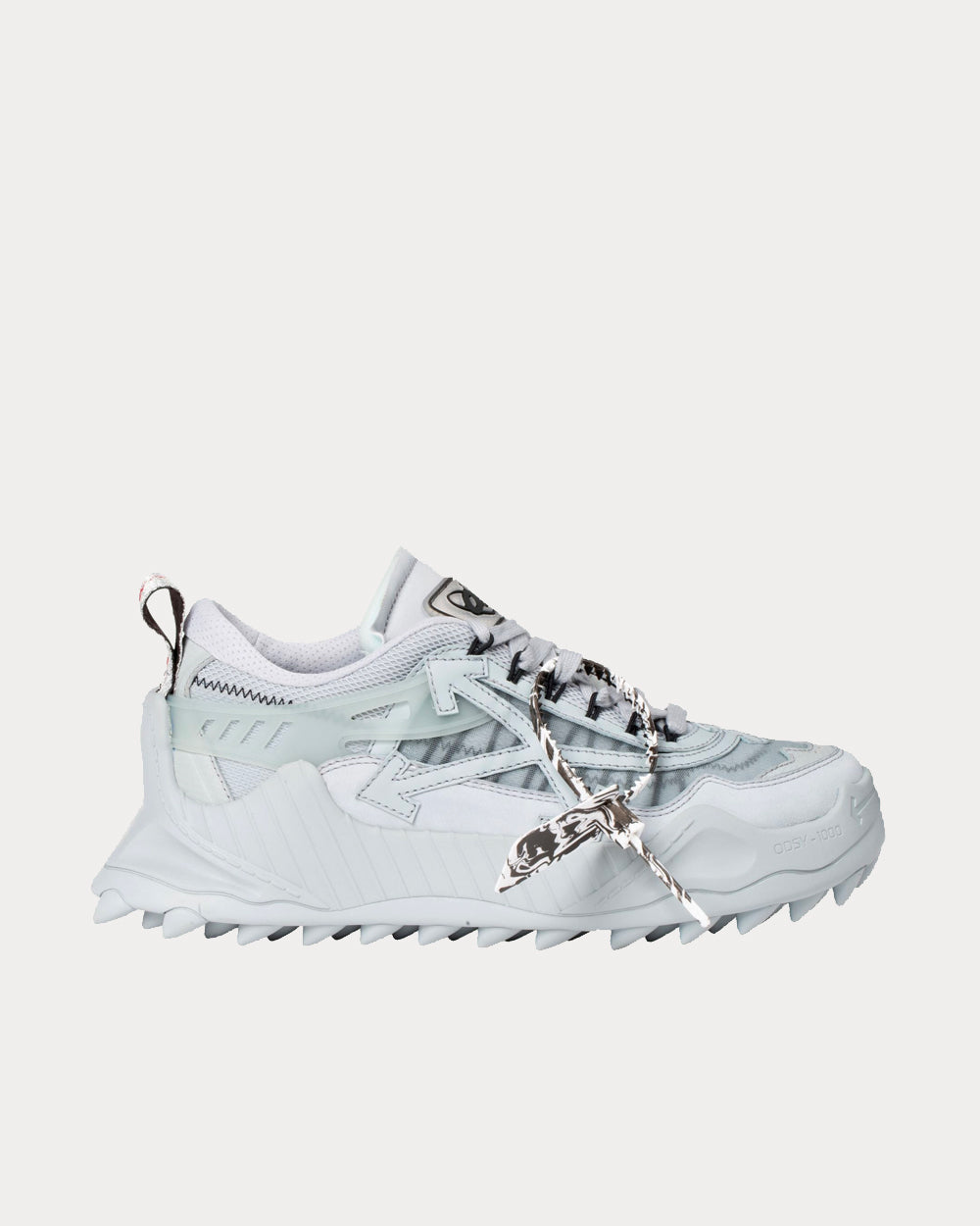 Off-White ODSY-1000 Light Grey Low Top Sneakers - 1