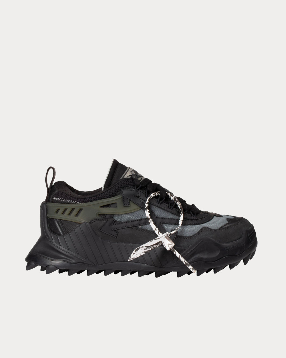 Off-White ODSY-1000 Black / Grey Low Top Sneakers - 1